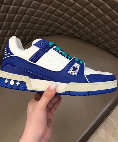 louis vuitton schuhe herren blau